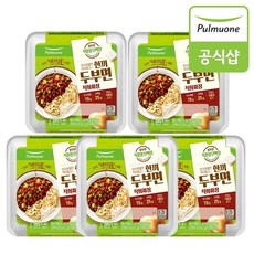 [풀무원]한끼두부면 직화짜장 x5개, 단품