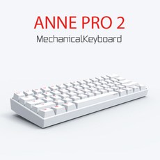 앤프로2 anne pro2 블루투스 무선 기계식 키보드 게이트론 카일 체리, AP2화이트(카탈론)Cap황축), 분류, 공식