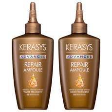 케라시스 어드밴스드 리페어 앰플 워터 헤어트리트먼트, 220ml, 2개