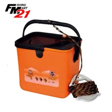 [해동조구사] HB-232 해동이 EVA 하드 그물 두레박 24 쭈꾸미통