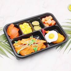 6칸도시락 200개 TY-1006 일회용도시락 포장배달 용기, TY-1006 6칸 도시락_200개