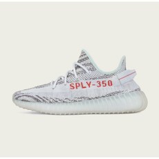 스트릿런 아디다스 이지부스트 350 V2 블루 틴트