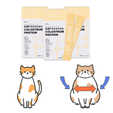 닥터바이 캣초유프로틴 고양이 단백질 면역력 영양제 450g, 면역 + 근력 혼합맛, 1개