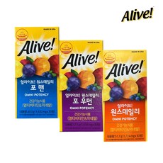 얼라이브 종합 영양제 비타민 미네랄 맨/우먼/데일리, 포맨