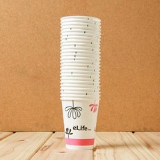 롯데이라이프 종이컵 255ml 25p 무형광 생수 업소용 자판기 정수, 단품, 단품