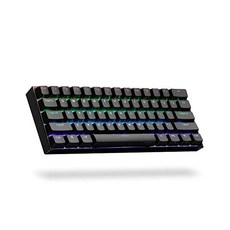 앤프로 ANNE PRO 2 키보드(Gateron 브라운 스위치/블랙 케이스), Gateron Blue, Black