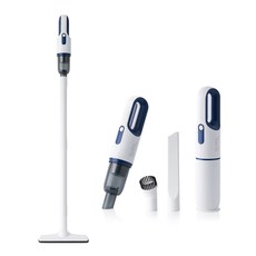 클래파 DC모터 다용도 미니 핸디형 무선청소기 BVC-H10, 화이트