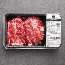 쉐프 파트너 미국산 블랙앵거스 부채살 스테이크용 (냉장), 400g, 1팩