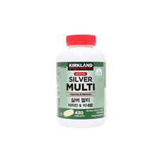 KIRKLAND SIGNATURE 실버 멀티비타민 1 465MG X 430정, 단품