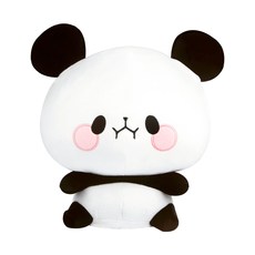 모찌모찌판다 봉제인형 A타입, 화이트, 25cm