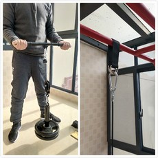 가정용렛풀다운 삼두운동 등운동, 크로스그립만 추가