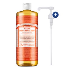 닥터브로너스 티트리 퓨어 캐스틸 솝 950ml+펌프