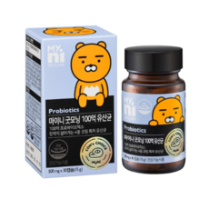 일동제약 마이니 굿모닝 유산균 영양제, 30정, 3개