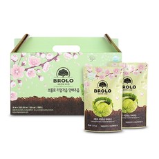 브롤로 꼬샤꼬샤 브롤로 리얼착즙 양배추즙, 90ml, 20개입