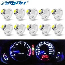 10Pcs T3 LED T4.2 T4.7 Led 전구 Canbus 3030SMD 자동차, 노랑