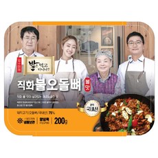 (사은품증정) (유진코리아) 밥은 먹고 다니냐-직화불오돌뼈 200g+KF94마스크 1매씩 증정, 200g