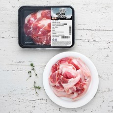 파머스팩 제주 돼지 미박앞다리 불고기용 (냉장), 500g, 1팩