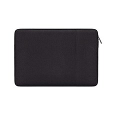13.3 14 15 15.6 16 inches bag for macbook air pro ratina dell hp 노트북 케이스 방수 노트북 슬리브 13 인치 커버 여성 남성, 검은색, 13인치