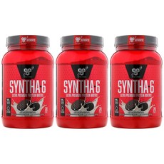 Syntha-6 울트라 프리미엄 쿠키앤크림 1.32kg x3