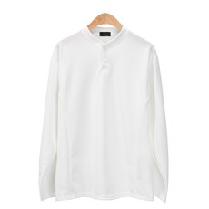 카키 센스 오오티디 빅사이즈 헨리넥 커플 티셔츠 카라티셔츠 헨리넥셔츠 셔츠 긴팔티