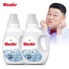 강호동의 쉬슬러 센스티브 고농축 세탁세제 (650ml 2개)/아토세이프/중성/드럼세탁기/액체, 단품