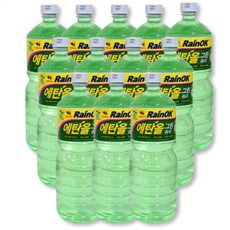 불스원 레인 ok 에탄올 워셔액 차량용워셔액, 1개, 불스원 그린워셔액1800mL 1개