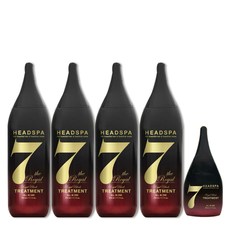 헤드스파7 트리트먼트 로얄블랙 210mlx4개+50ml(증정), 1세트
