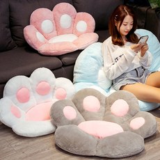 고양이 발바닥 동물 방석 일인용 미니쇼파 좌식쇼파, 소라