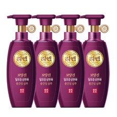 리엔 보양진 탈모증상완화 중건성 샴푸, 400ml, 4개