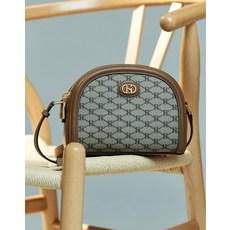 22FW [헤리아토] H장식 시그니처 투탑 카메라백 HIBA2F080K2