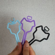 호구네 강아지 풉백 똥츄 똥추 똥봉투 배변봉투 걸이 클립 홀더 핸즈프리 풉키링 푸푸백캐리어, 블랙