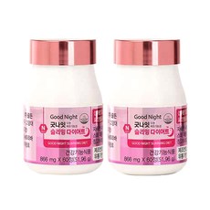 올댓다이어트 굿나잇 슬리밍 다이어트, 60정, 2개