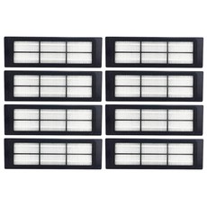 Youmine Xiaomi Roborock S5 MAX S6 MaxV S60 S65 T6 진공 청소기 용 8 팩 고급 필터 키트