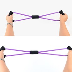 밴딩 튜빙 밴드 맨몸 운동 고무 그립바 필라테스 홈짐 요가 소도구 근력, 제품선택, 2줄