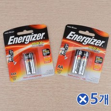 에너자이저 맥스 AA 건전지 2Px5개 aa건전지 AA건전지, AAA