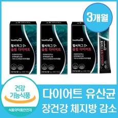 모유 유산균 슬림 다이어트 / BNR17 비엔알17 비에날17 장 건강 체지방 감소효과 [비에날씬 옵션], 슬림 다이어트 유산균 90포 (3개월)