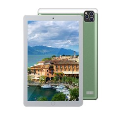 2022 새로운 안드로이드 9.0 태블릿 pc 옥타 코어 10.1inch 6g + 128gb 4g 전체 netcom 안드로이드 게임 인터넷 클래스 안드로이드 태블릿, 초록