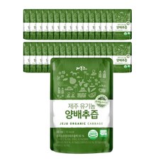 제주스 제주 유기농 양배추즙 80ml x 30p, 2400ml, 4개