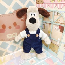 윌레스와 그로밋 윌레스 그로밋 인형 대형 60cm, 오너독23cm+블루멜빵세트포, Acm
