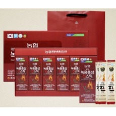 농협 매일 녹용 홍삼 진 스틱 10ml 30포 2박스 (총60포)