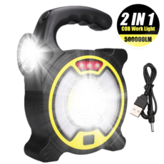 24leds 30w 개 암 나무 열매 충전식 휴대용 led 작업 빛 방수 투광 조명 야외 캠핑 자동차 수리 작업 사이트 조명, b USB 플러그, 협력사