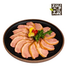 진심가득오리 유황먹인 오리 훈제슬라이스 300g, 2팩