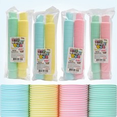마카롱 트위스트 팝튜브 20p 세트, 랜덤발송