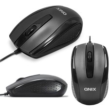 QNIX USB 컴퓨터 유선 마우스 3버튼 1000DPI QM-5000
