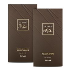 563랩 타투핏 헤어 컬러, 내추럴브라운 2세트 (10개입)