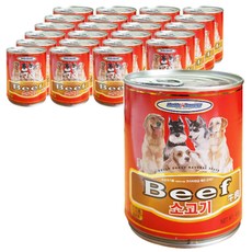헬로도기 오리고기 캔간식 400g, 24개입