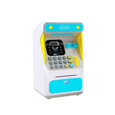 피기 뱅크 안전 ATM 저축 은행 개인 현금 동전 돈 핑크 기계 타이어 레어 앙팡 HUCHA 일렉트로니카, B|CHINA