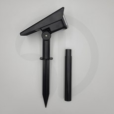 태양광 20LED 정원 진입로 스포트 라이트 테라스 벽 마당 야외조명 솔라 수목후드등, 흰빛