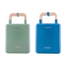오데르 스웨덴 오데르&휴 샌드위치 메이커 DK-110A, 그린