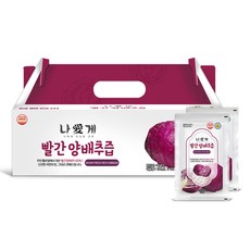 나애게 무안 빨간 양배추즙 100ml 60팩